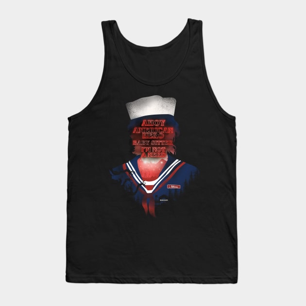 Scoops Troop Steve Tank Top by DANDINGEROZZ